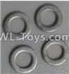 Wltoys Q696 Parts-12-01 Q393-07 Gasket set(4pcs),Wltoys Q696 RC Quadcopter Drone Spare Parts Accessories,Wltoys Model Q696 Replacement Accessories